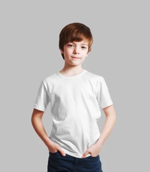 Round Neck Kids T-Shirt 180 GSM Biowash